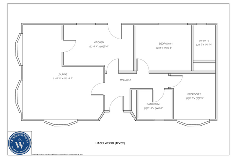 2 bedroom park home for sale, Bromyard Herefordshire