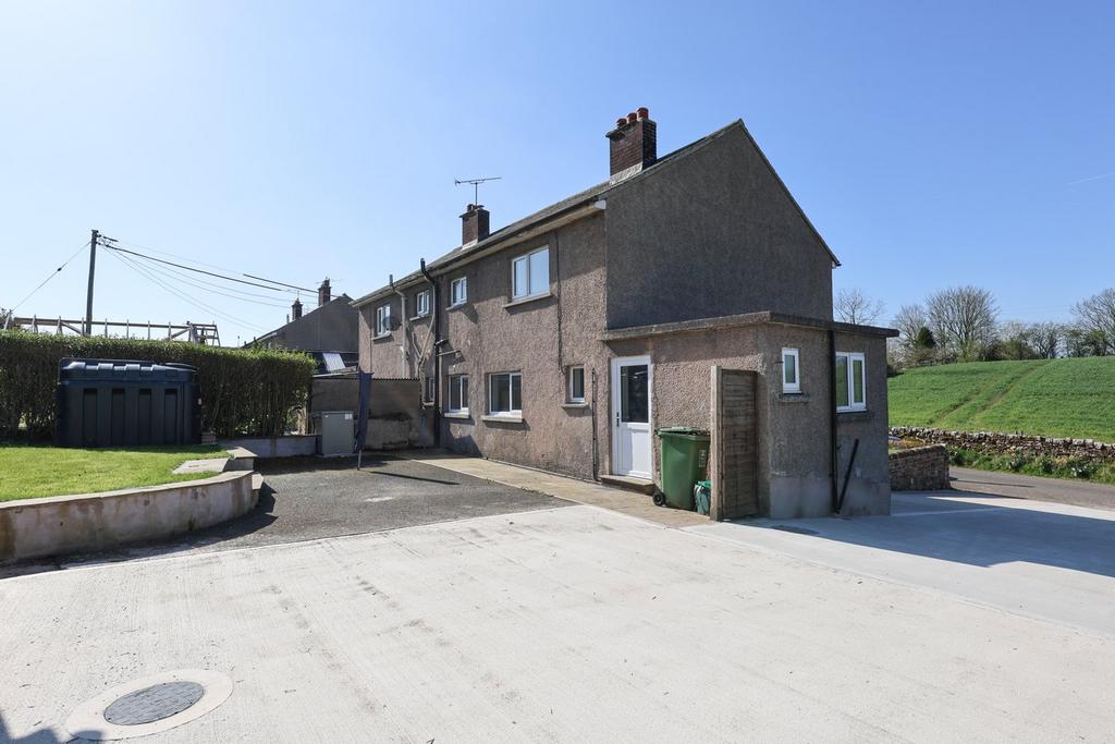 Rear of property