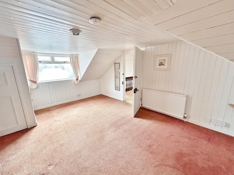 Attic bedroom