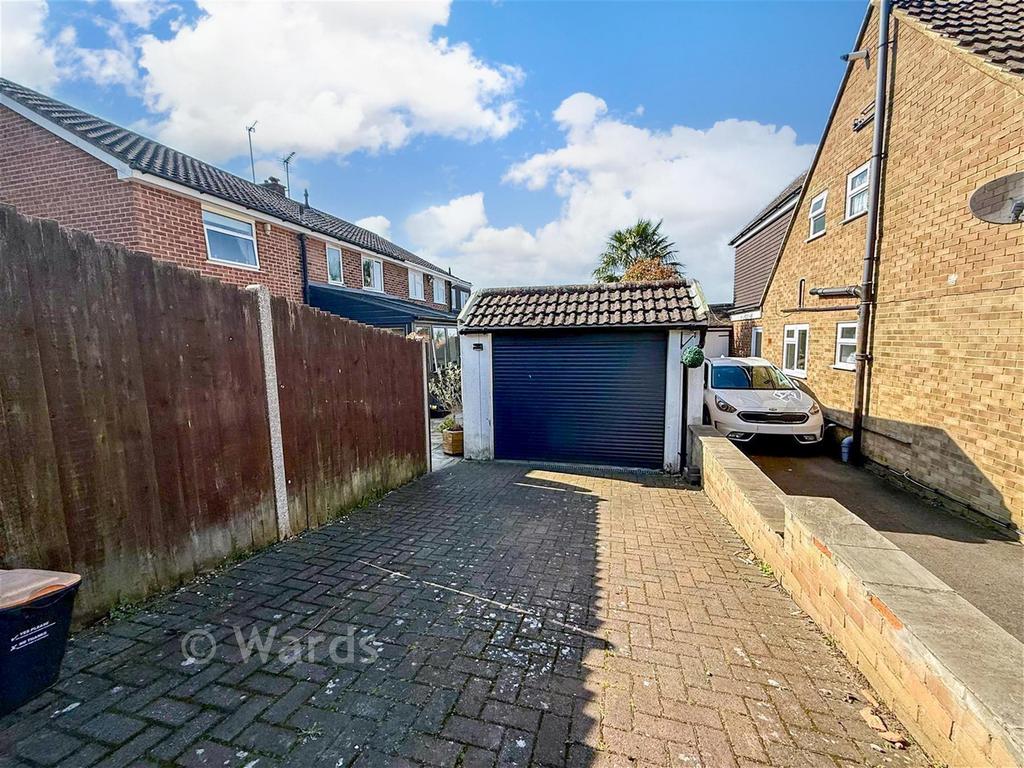 Rear Driveway &amp; Garage