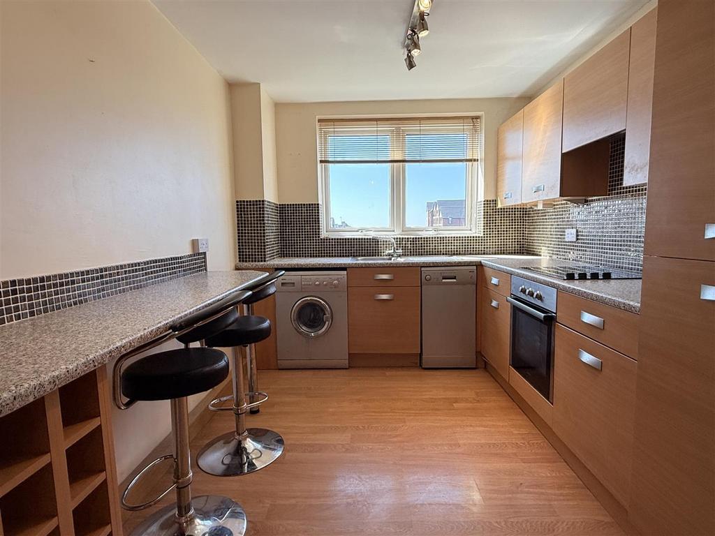 Open plan breakfast kitchen
