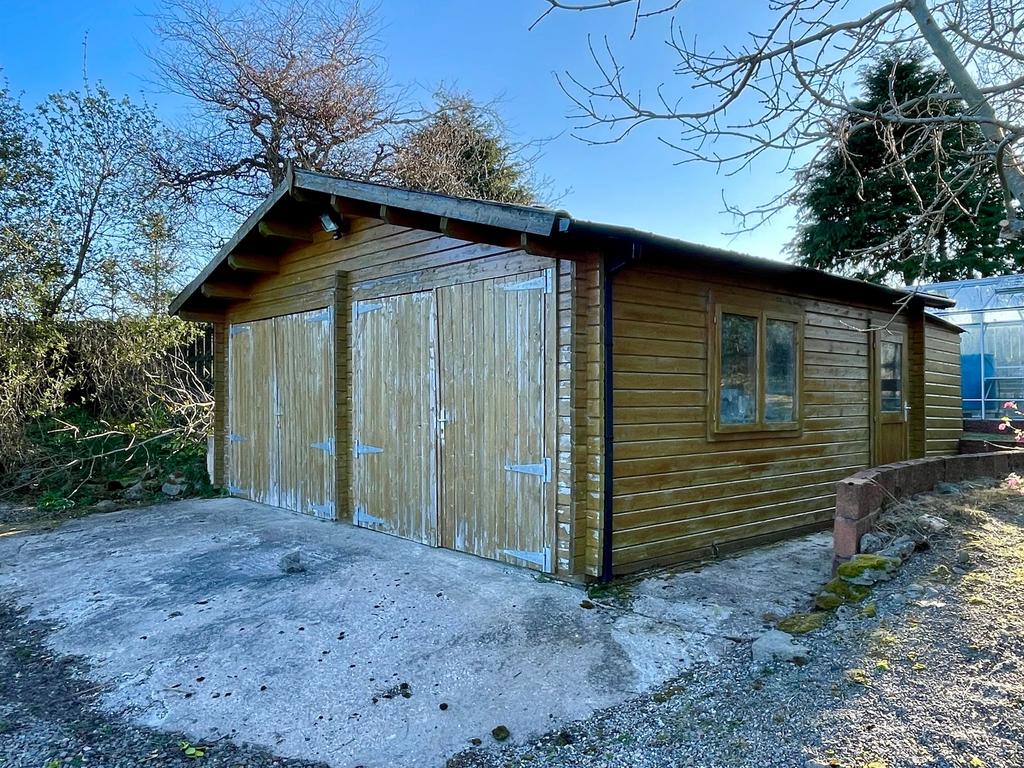 Garage/log store