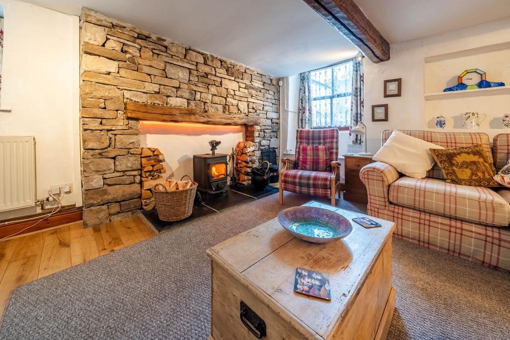 Open plan living area