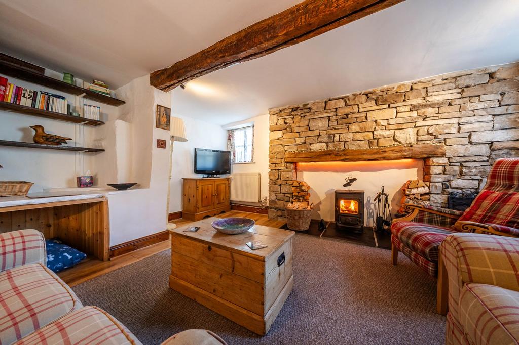 Open plan living area