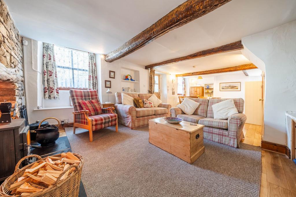 Open plan living area