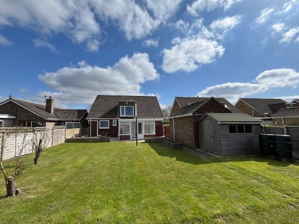 Rear of house