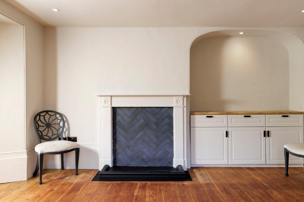 Enclosed Fireplace