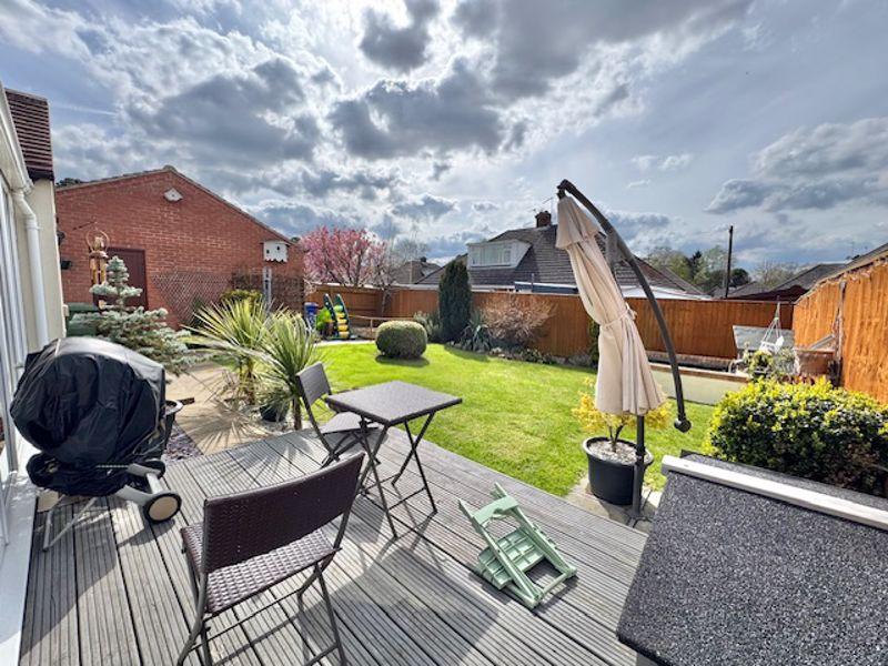 Decking to the rear