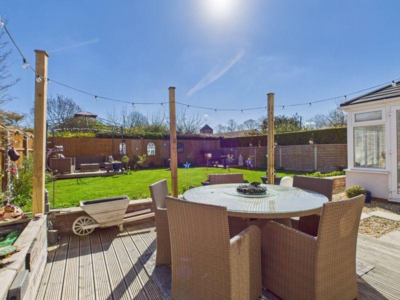 Rear garden