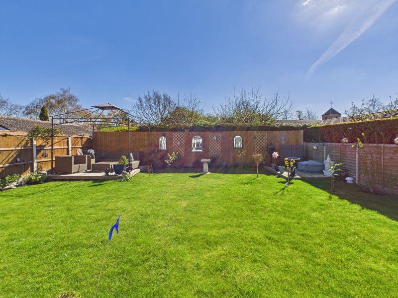 Rear garden