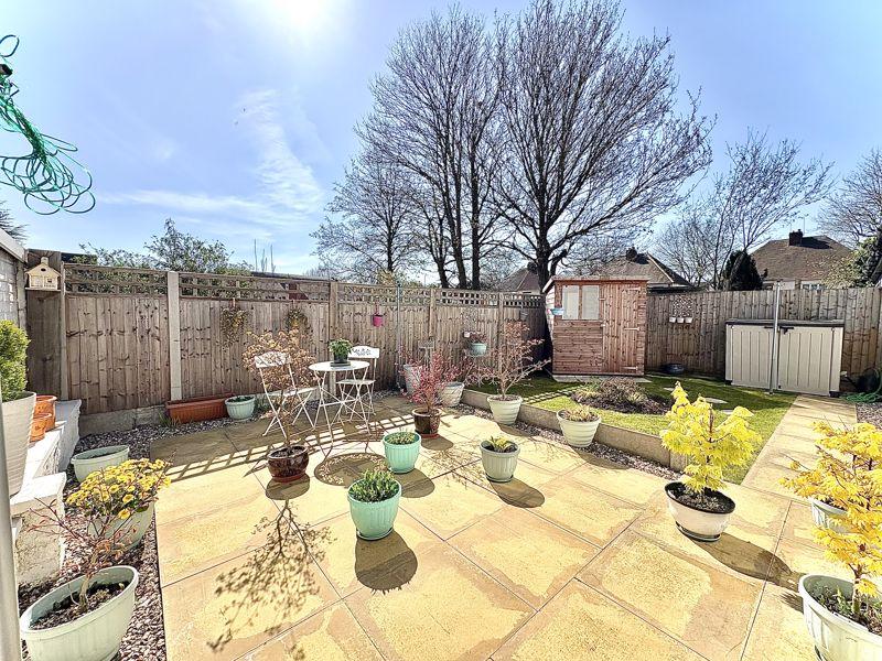 Rear garden