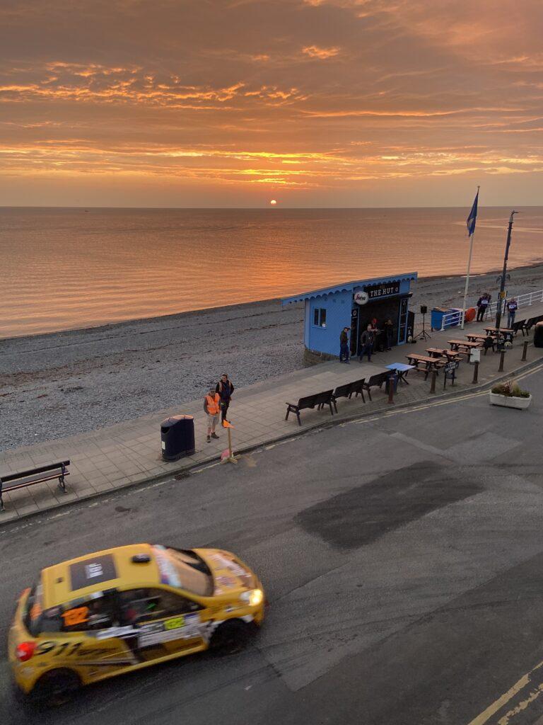 Front seat view when a European Championship...