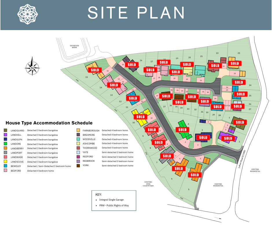 Site plan sold properties