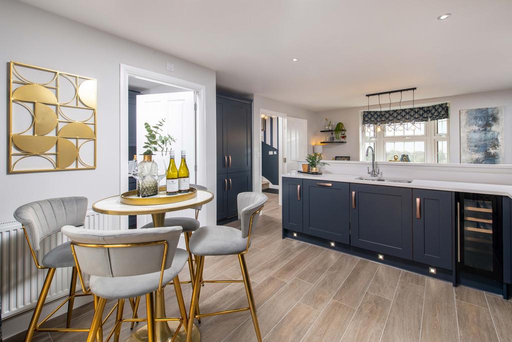 Open-plan family kitchen-diner