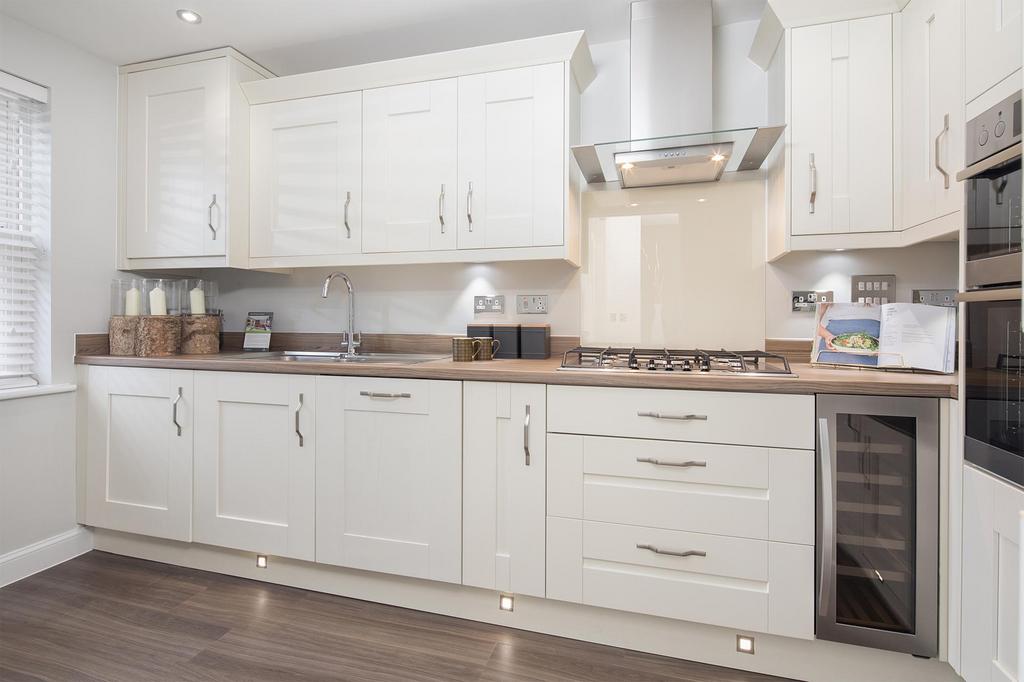 Modern kitchen in the Norbury 3 bedroom home
