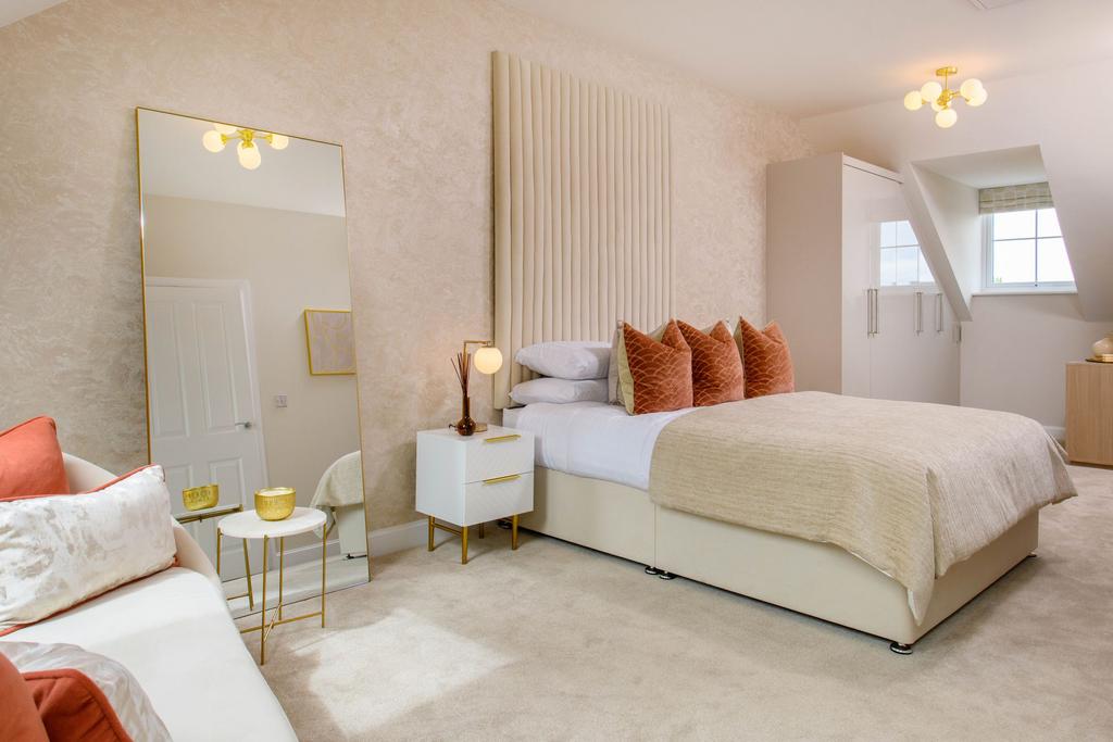 Norbury main bedroom with dressing area and en...