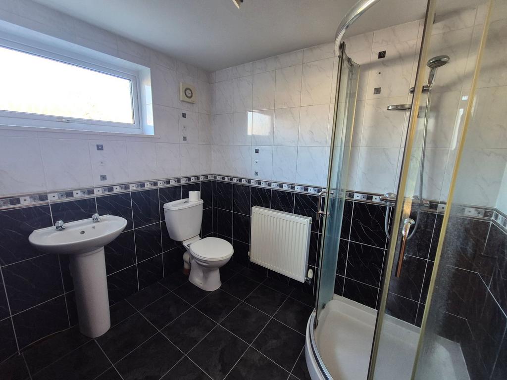 Downstairs shower room
