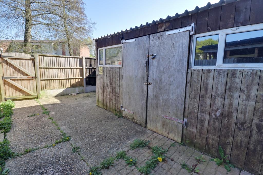 Rear garden