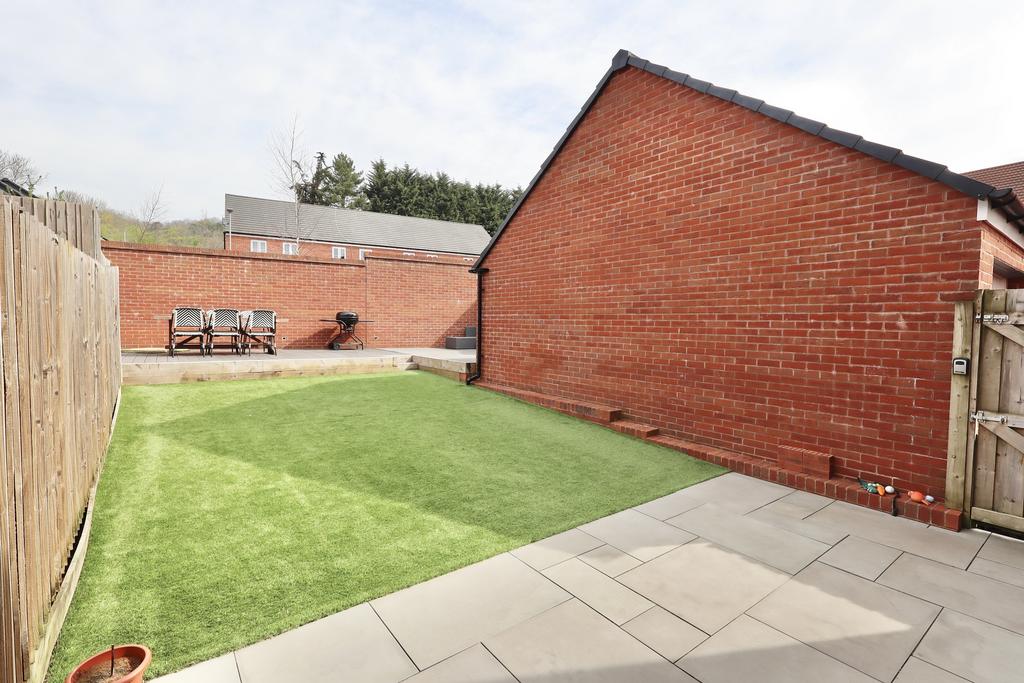 Rear garden