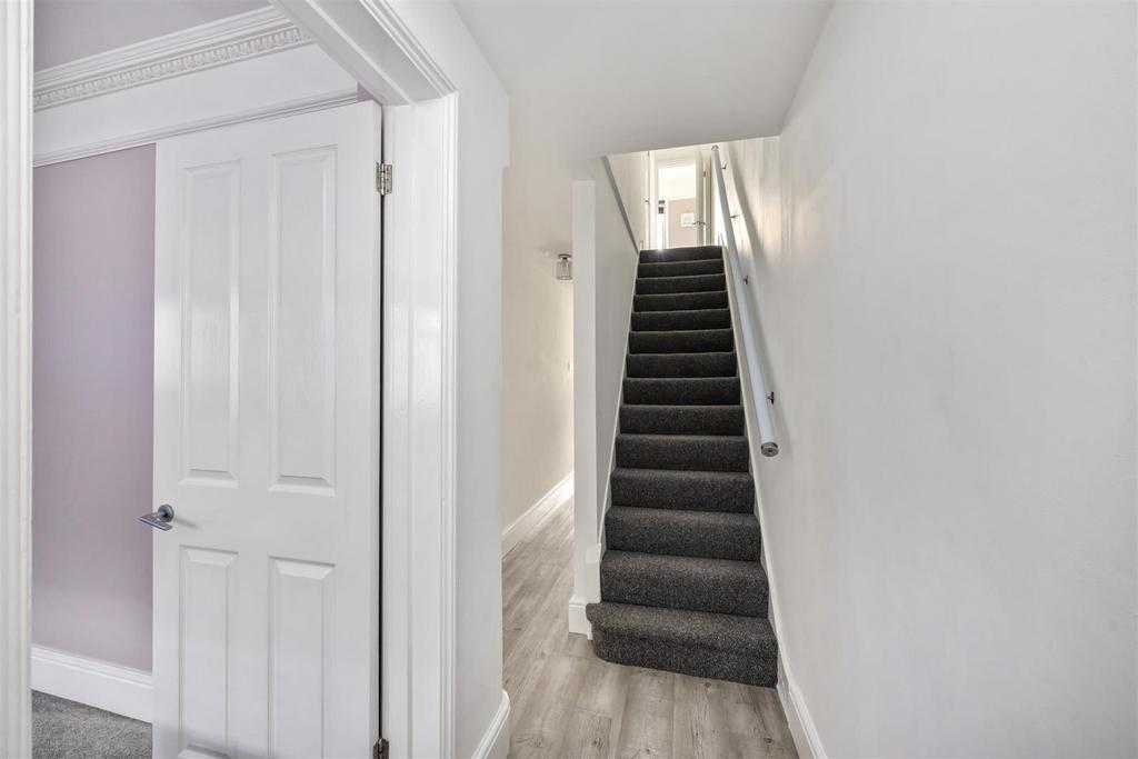 Stairs rising to