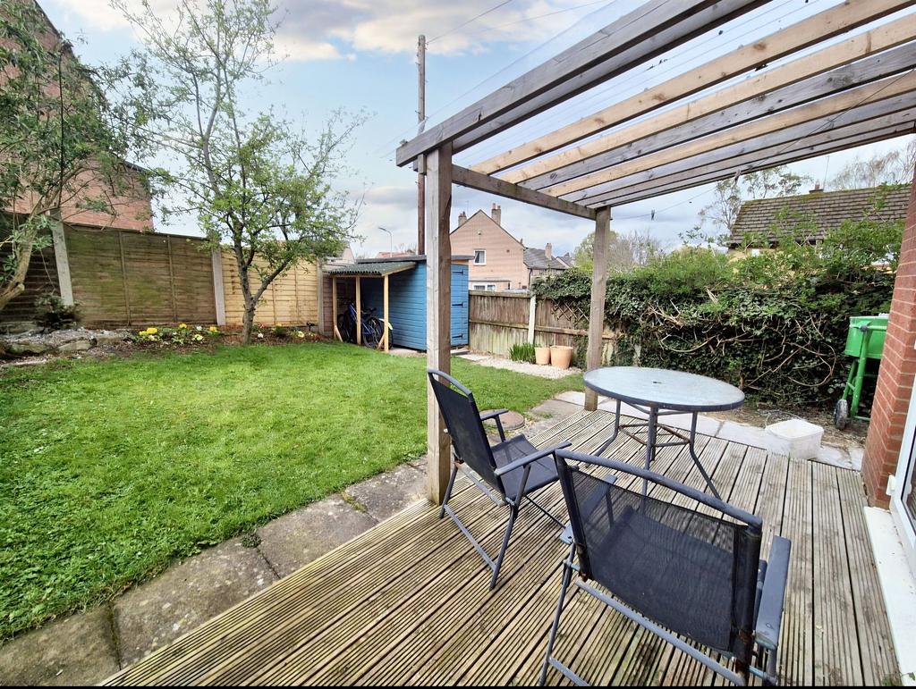 Rear garden