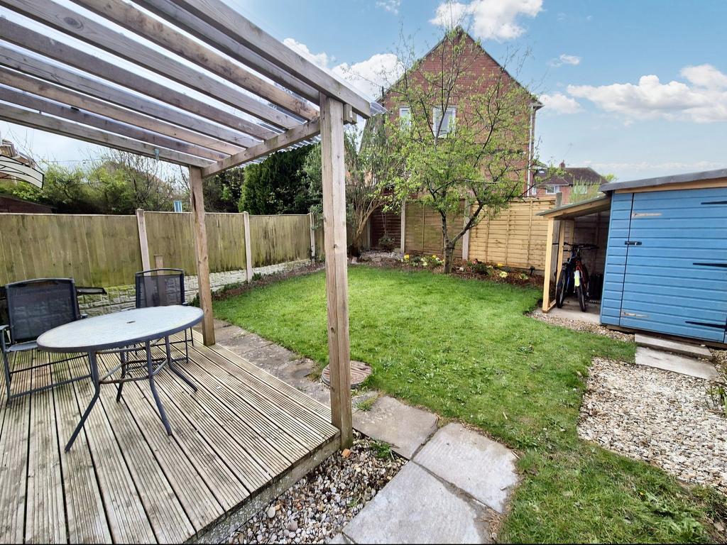 Rear garden