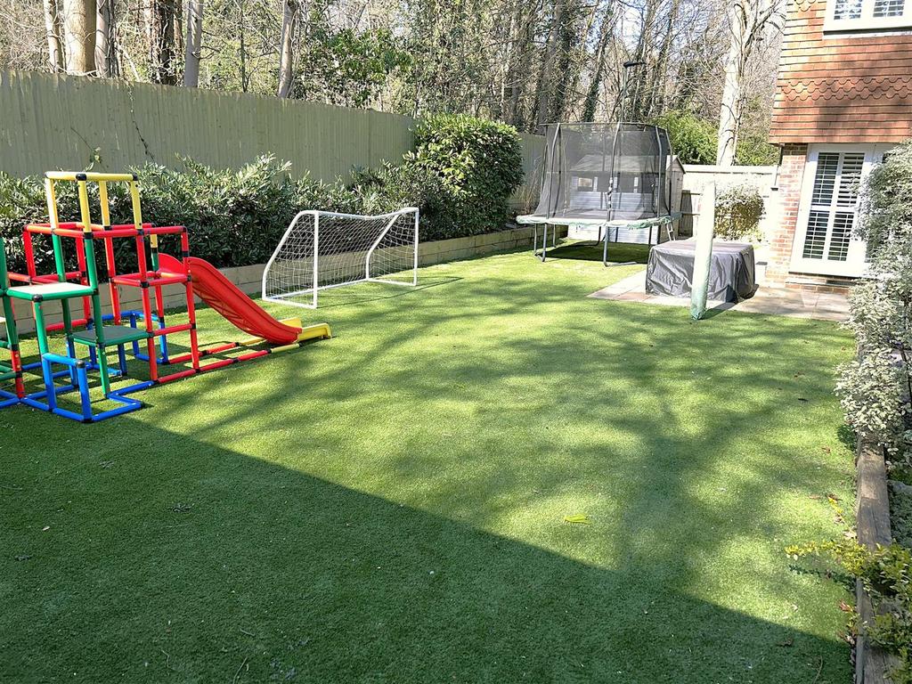 Rear garden
