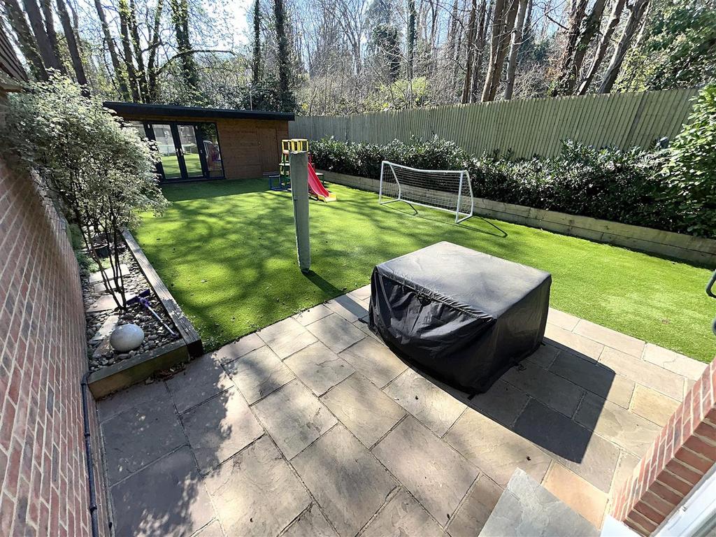 Rear garden