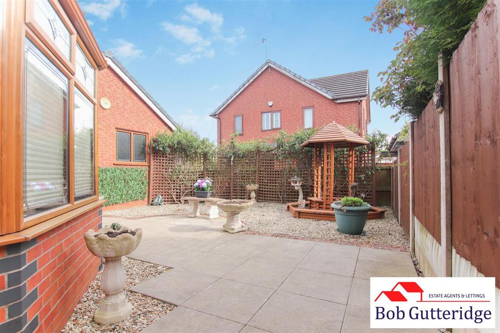 Enclosed rear garden