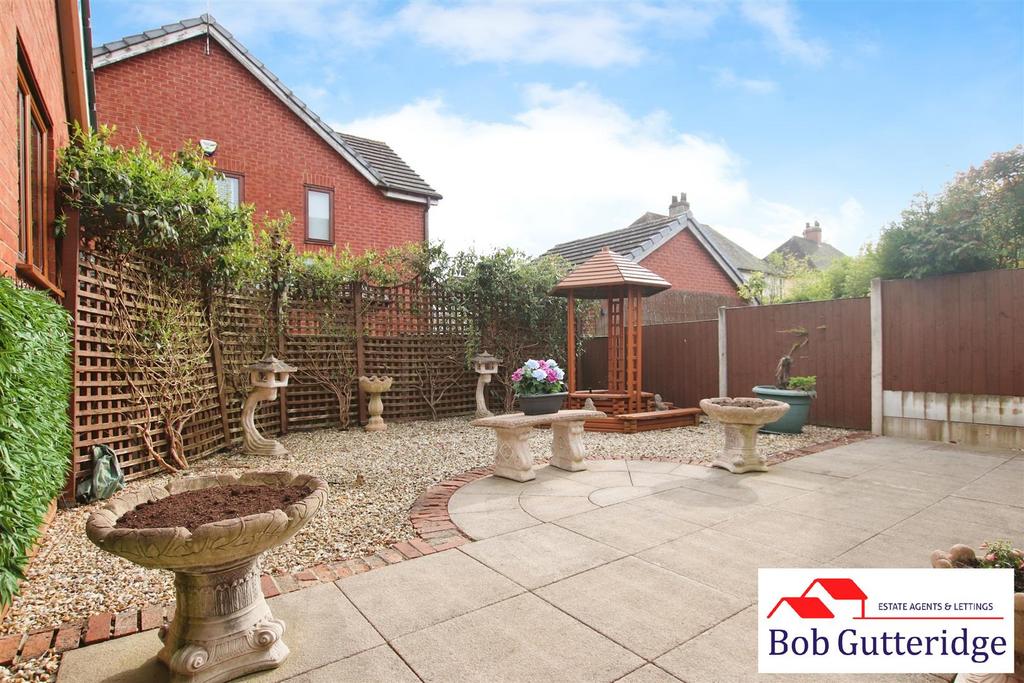 Enclosed rear garden