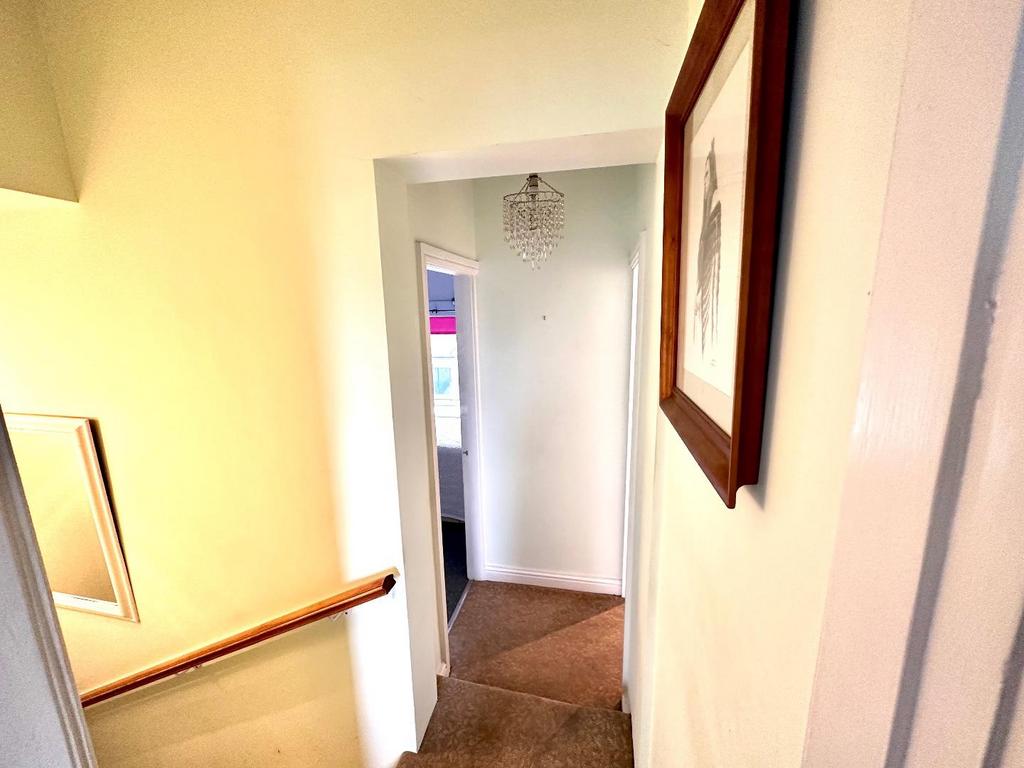 To the first floor landing