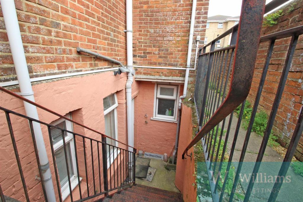 Basement entrance