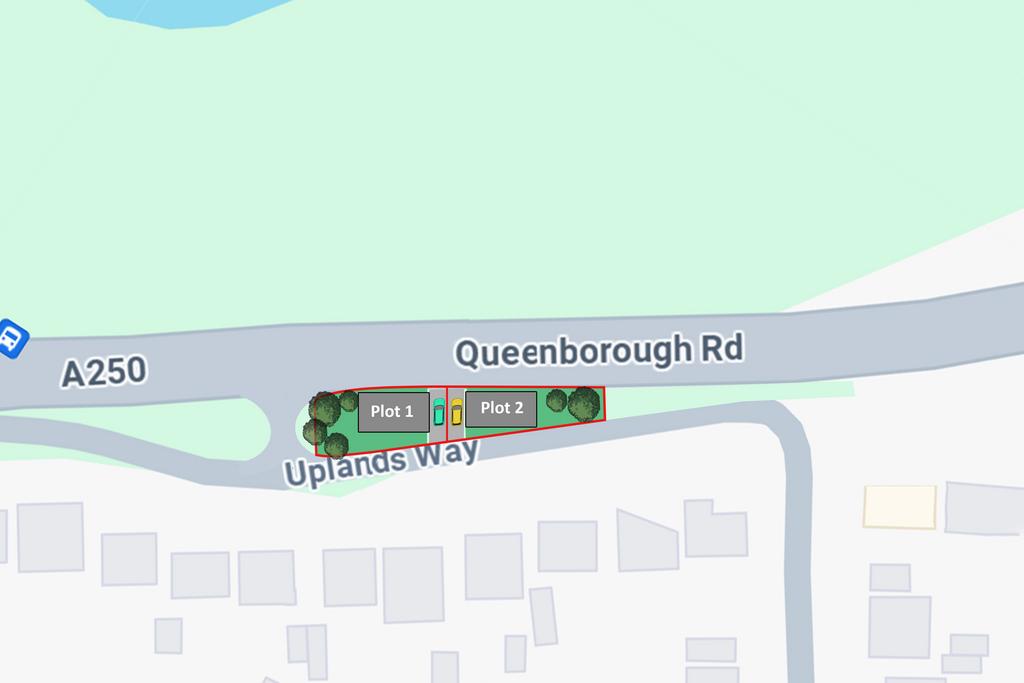 Site Area - Queensborough With Parking Plots...