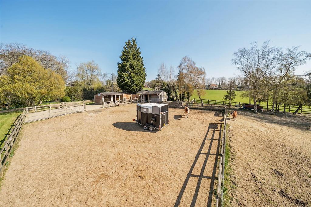 Equine exercise area