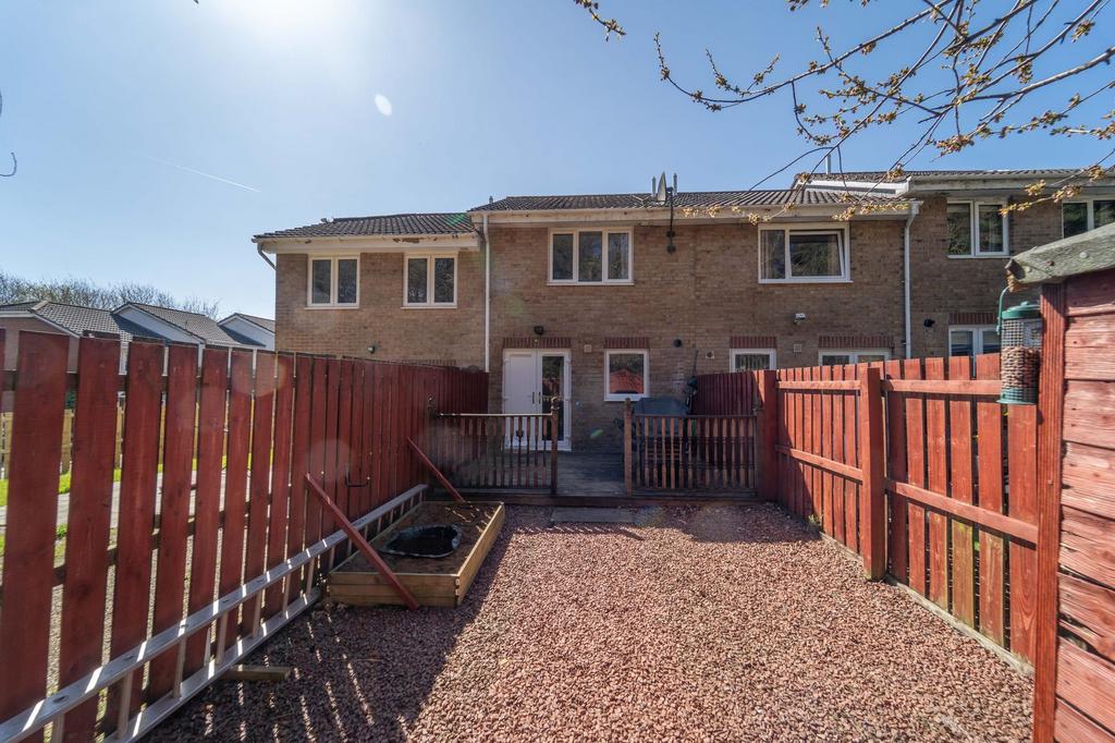 Rear of Property