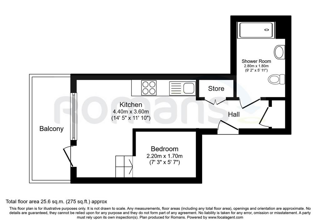 Floor plan Lake shor