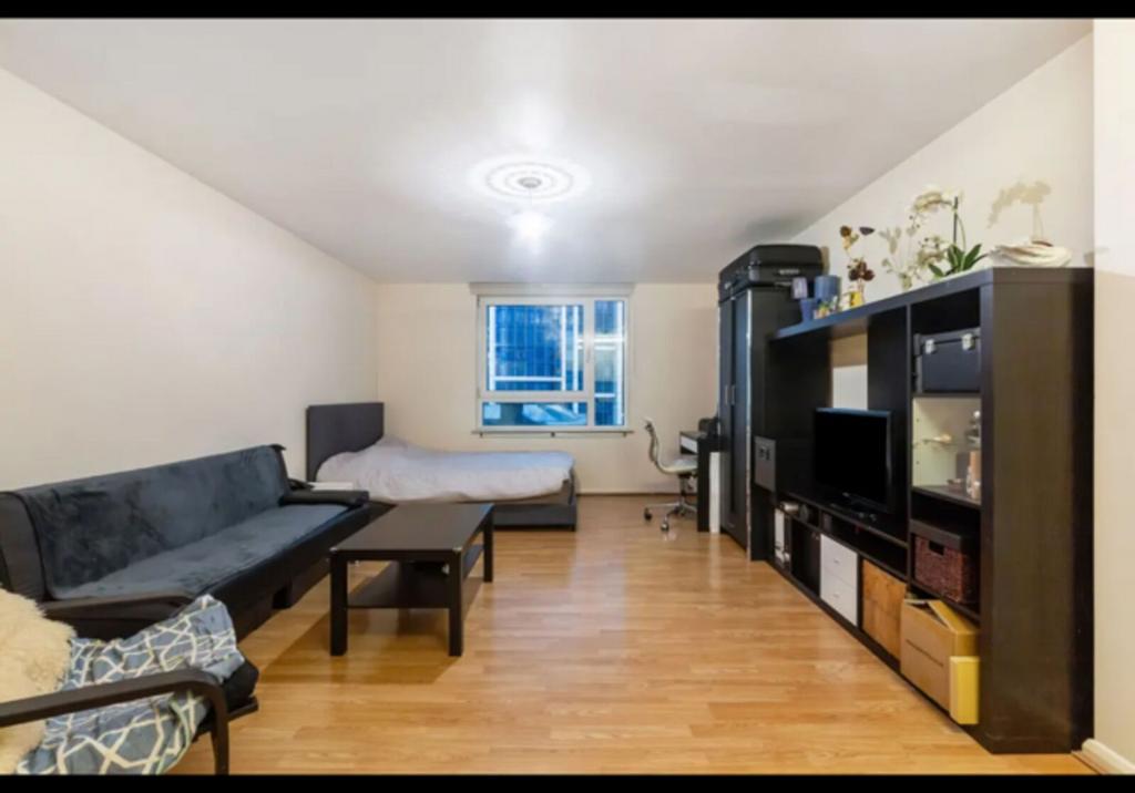 Studio apartment interior, studio