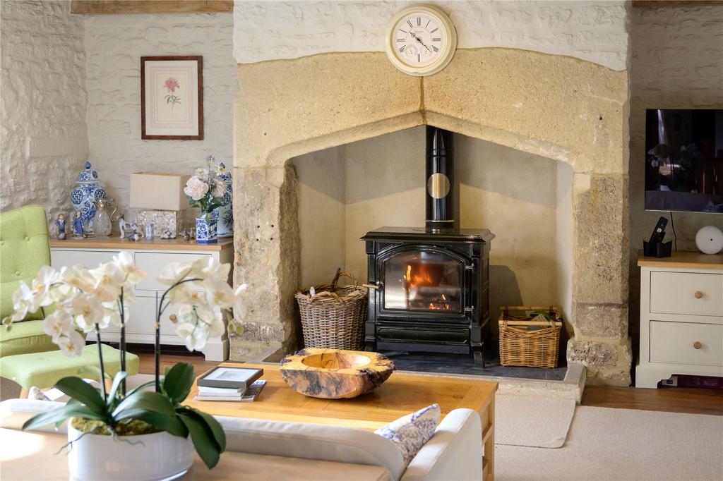 Feature fireplace