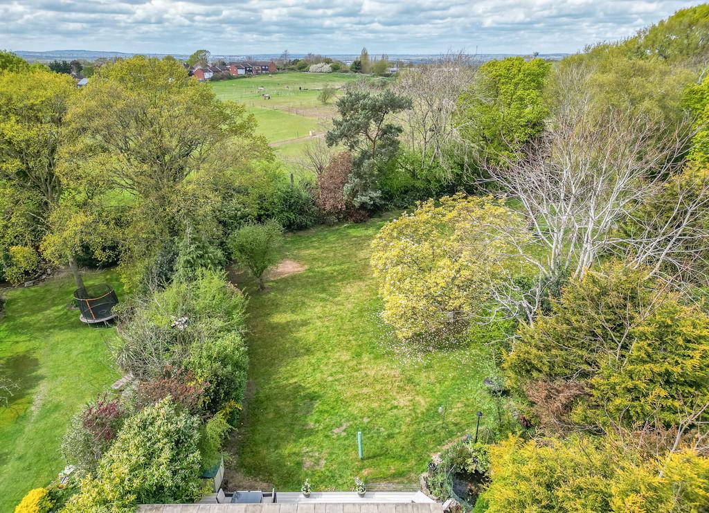 Rear Garden and fields