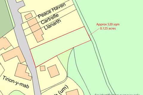 Plot for sale, Llantysilio, Llangollen