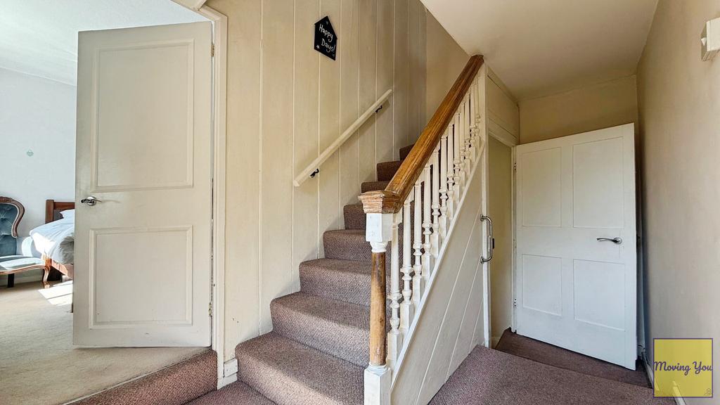 Staircase in lounge