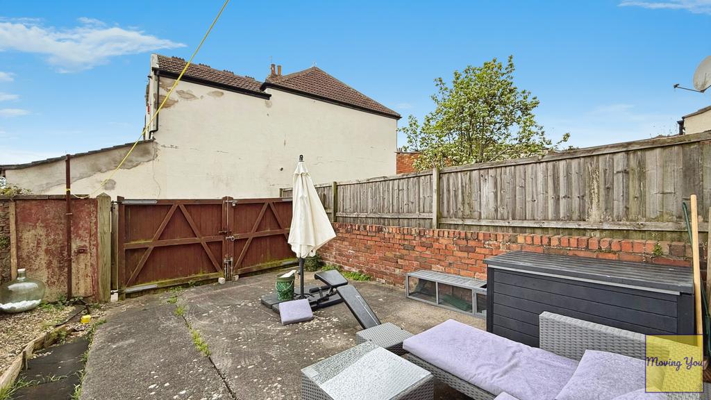 Rear garden