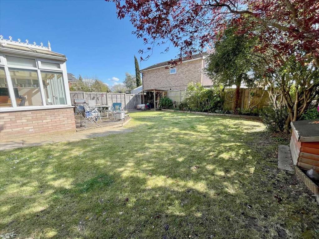 Rear garden