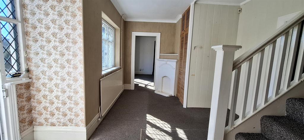 Spacious reception hallway