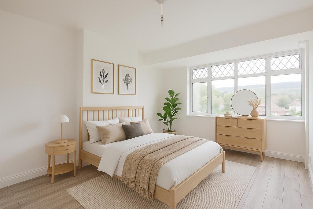 Principal Bedroom (Virtually Staged)