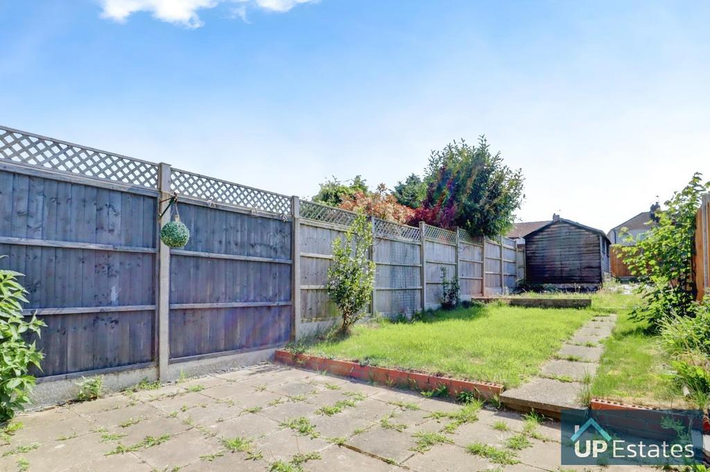 Rear garden