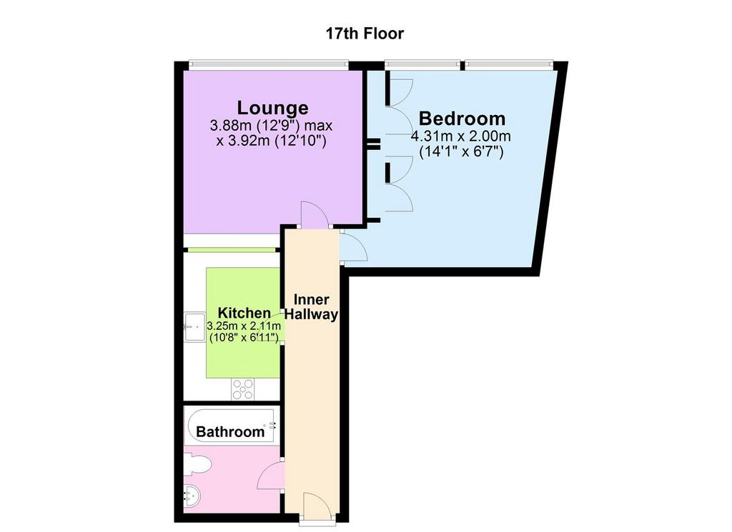 1703 Beetham Tower, 111 Old Hall Street, Liverpool