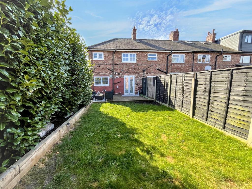 Rear of Property