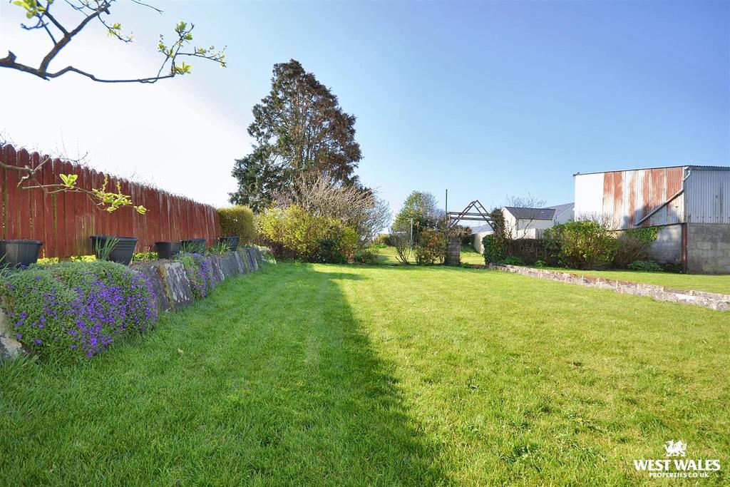 Rear garden