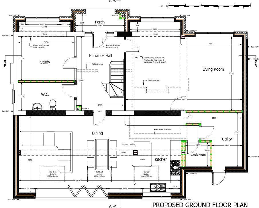 Old planning proposed GF